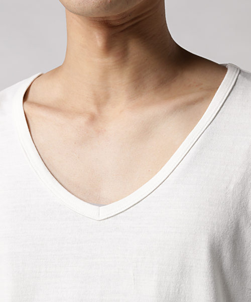 V NECK LONG SLEEVE