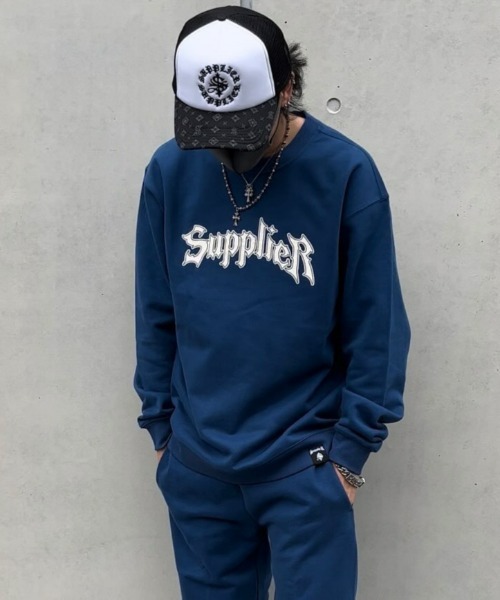 SUPPLIER Iron Logo Crewneck