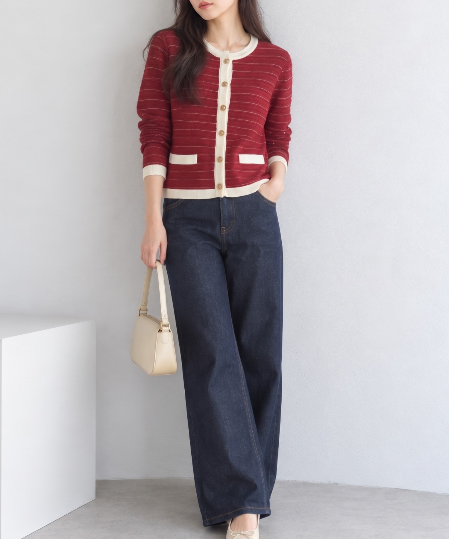 model：160cm 着用サイズ：FREE