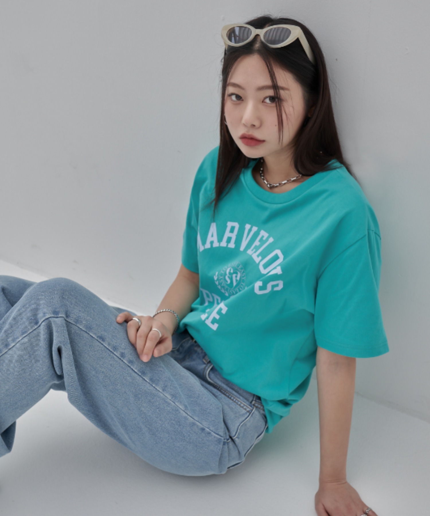 A'GEM/9 × .kom『TOEASY/トゥイージー』Marblus short-sleeved T A'GEM/9 × .kom『TOEASY/トゥイージー』Marblus short-sleeved T