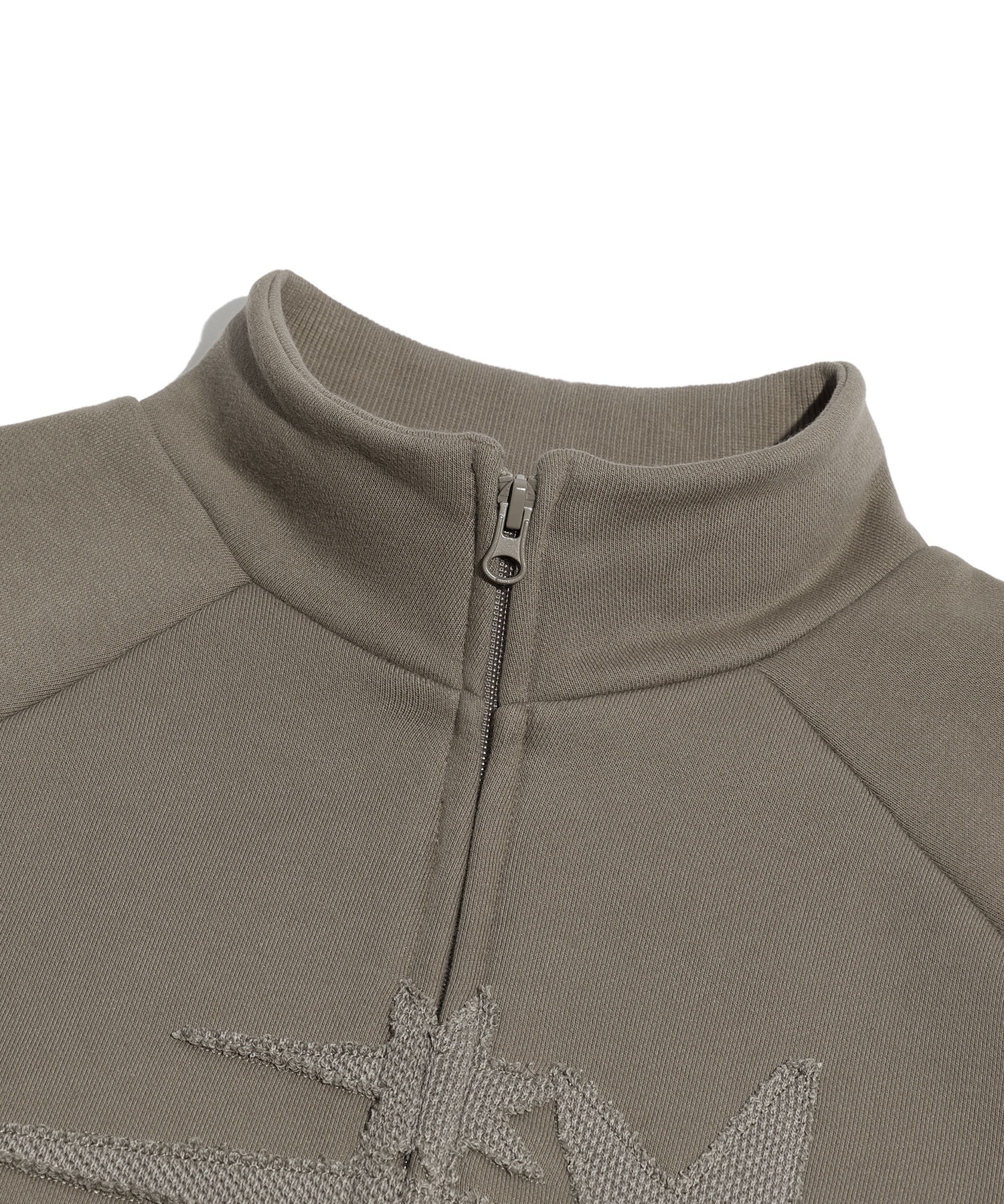 ジャケット [NICEGHOSTCLUB]3STARS SWEET JERSEY ZIP UP_BEIGE(NG2EFUM486 A'GEM/9 × .kom 『NICE GHOST CLUB/ナイスゴーストクラブ