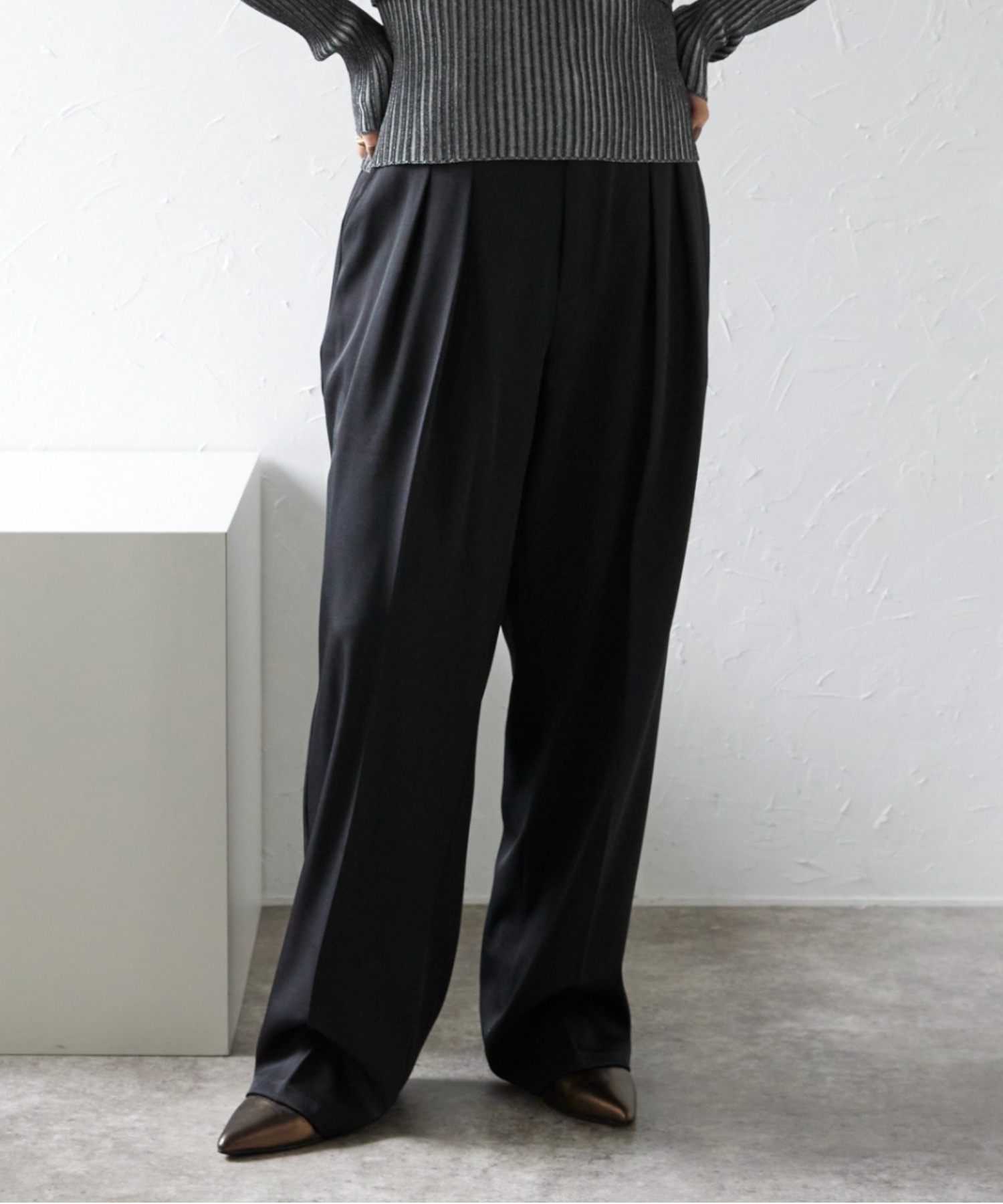 model:158㎝　着用サイズ：M