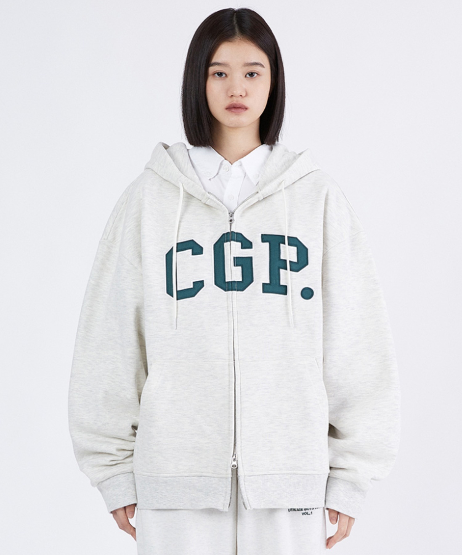 A'GEM/9 × .kom『Code:graphy/コードグラフィー』CGP ARCH LOGO HOOD