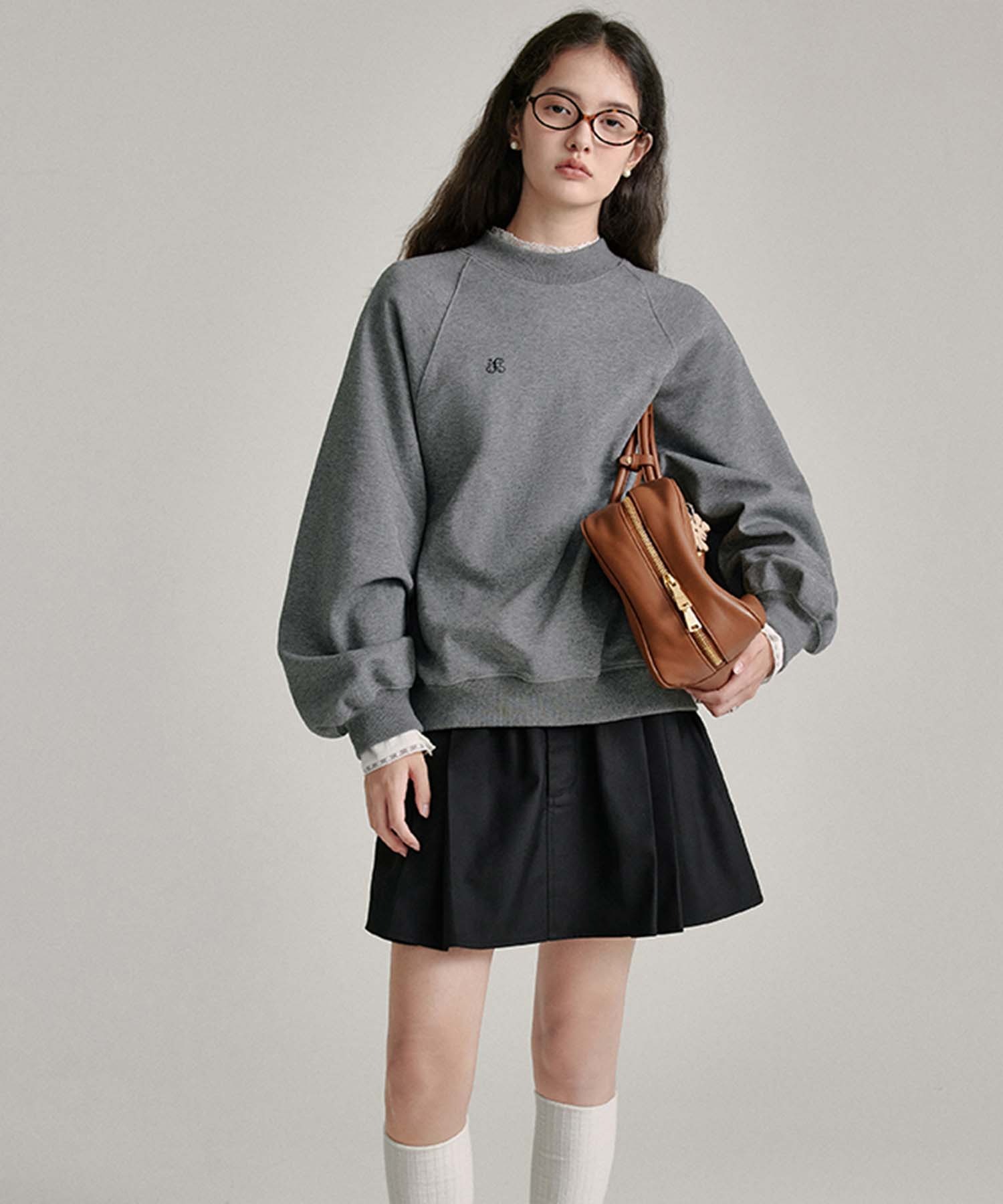 モックネック ロゴスウェット FQ24S063【Fano Studios】-ファッション