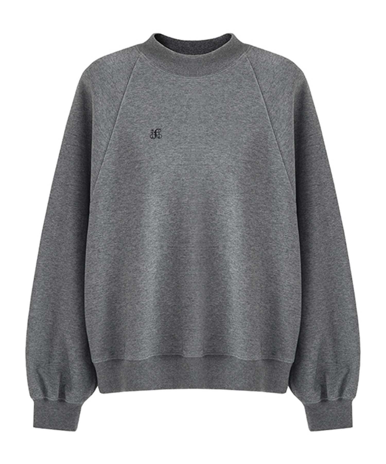 冬の差し色】Acne Studios モックネック ネックロゴ スウェット