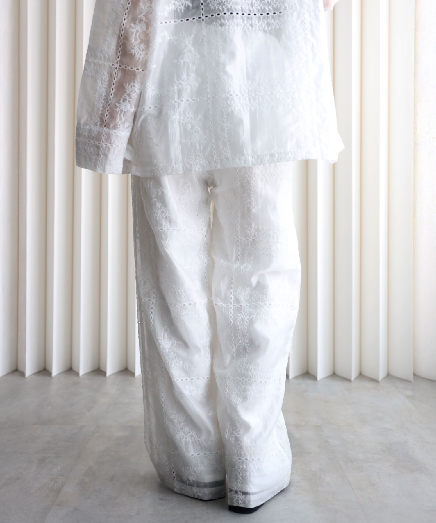 model：155cm. 着用サイズ：FREE