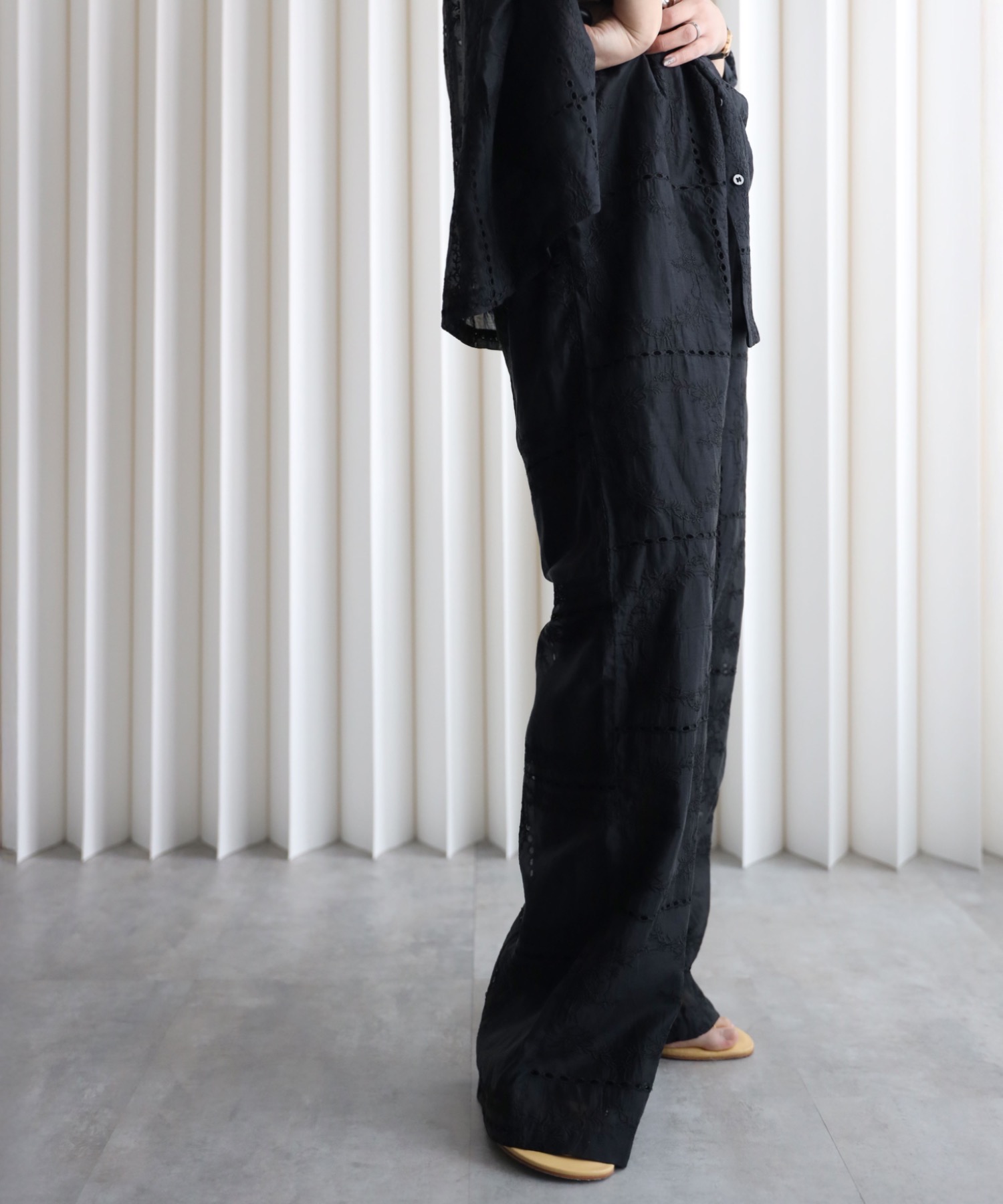 model：155cm. 着用サイズ：FREE