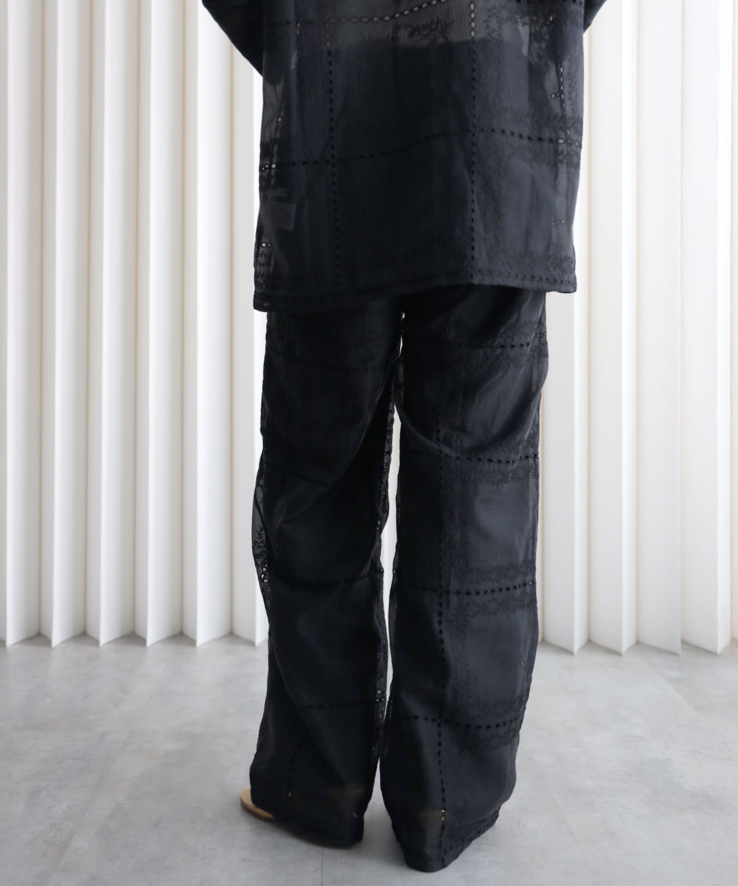 model：155cm. 着用サイズ：FREE