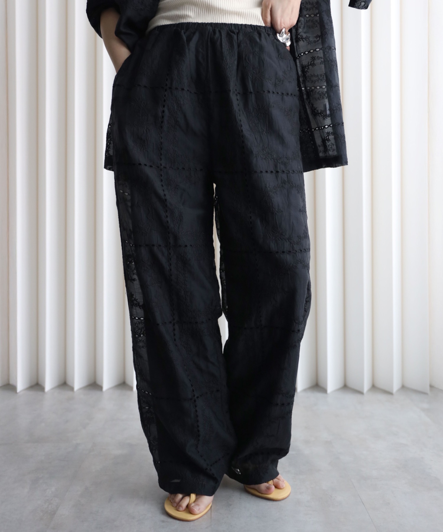 model：155cm. 着用サイズ：FREE