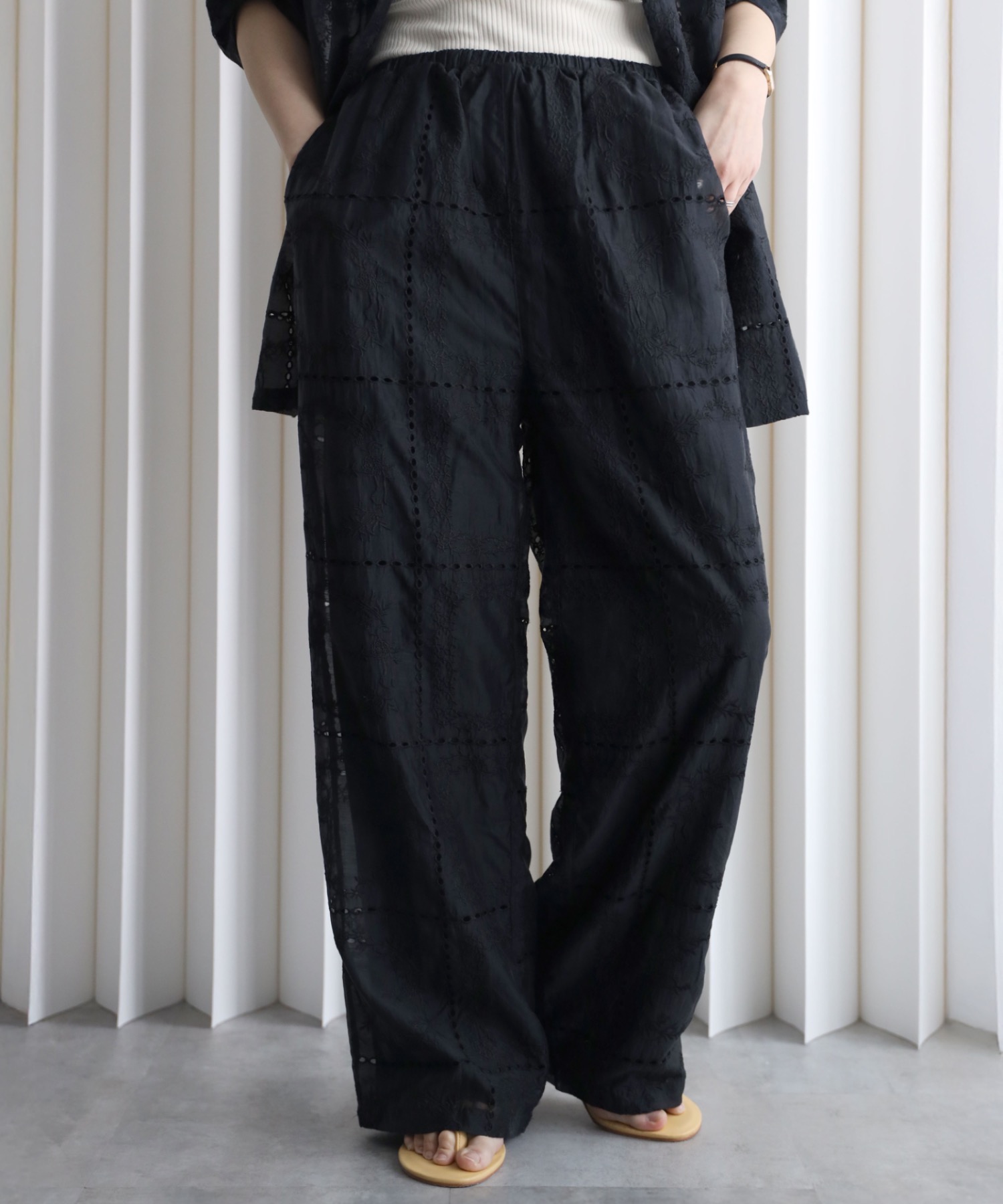 model：155cm. 着用サイズ：FREE