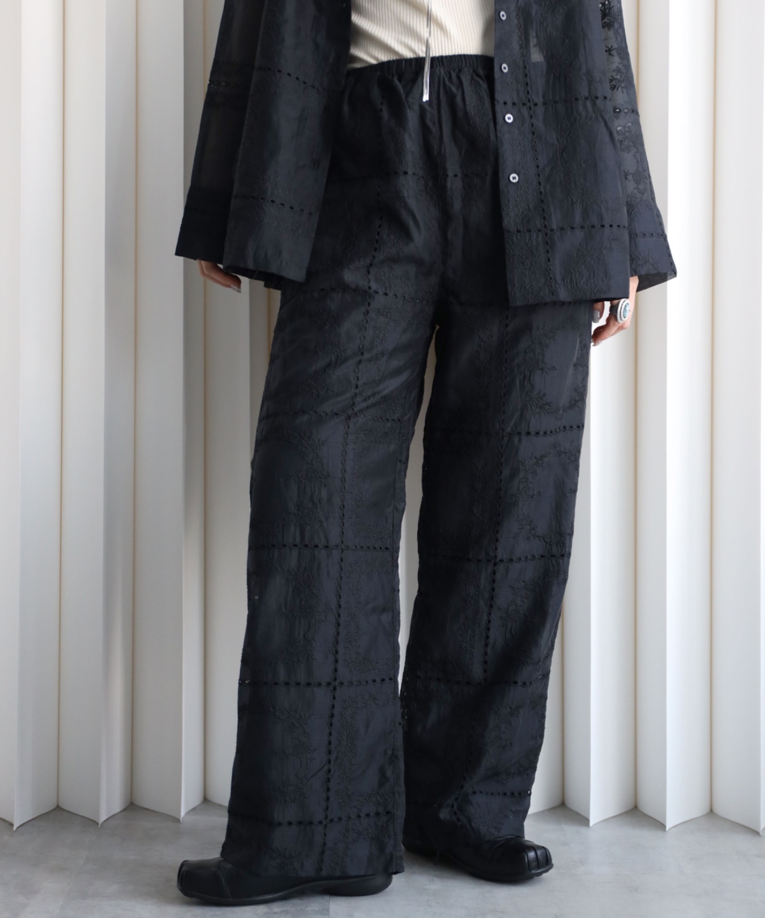 model：164cm. 着用サイズ：FREE