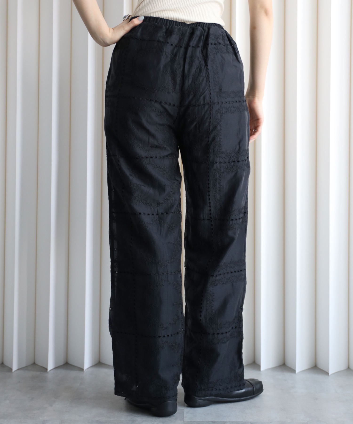 model：164cm. 着用サイズ：FREE