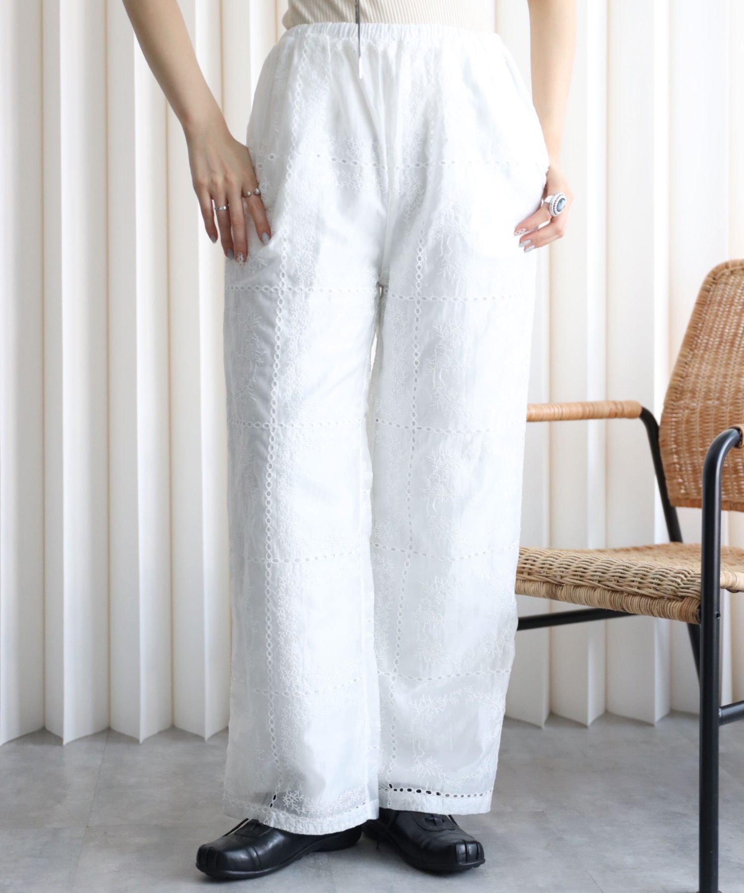 model：164cm. 着用サイズ：FREE
