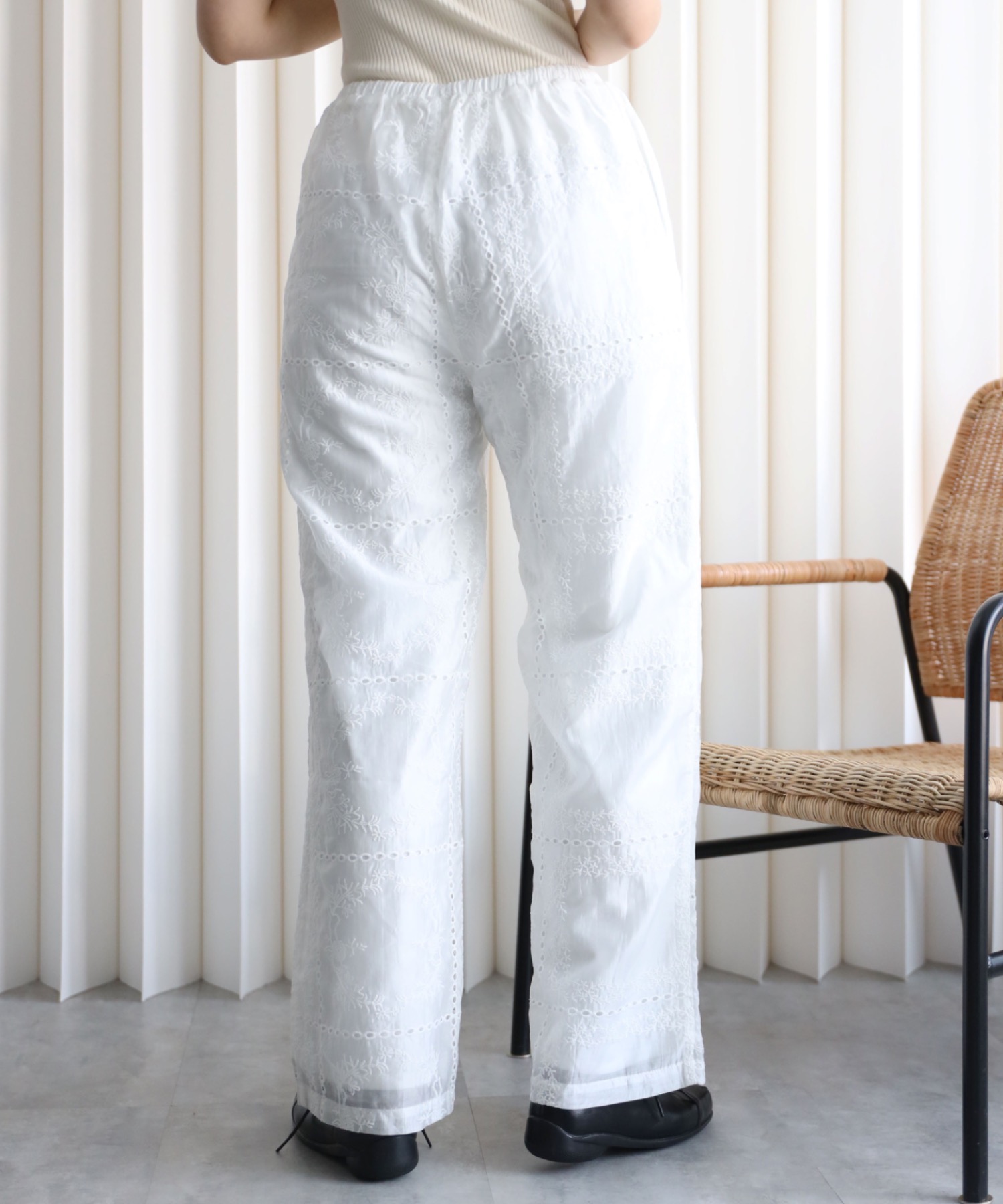 model：164cm. 着用サイズ：FREE