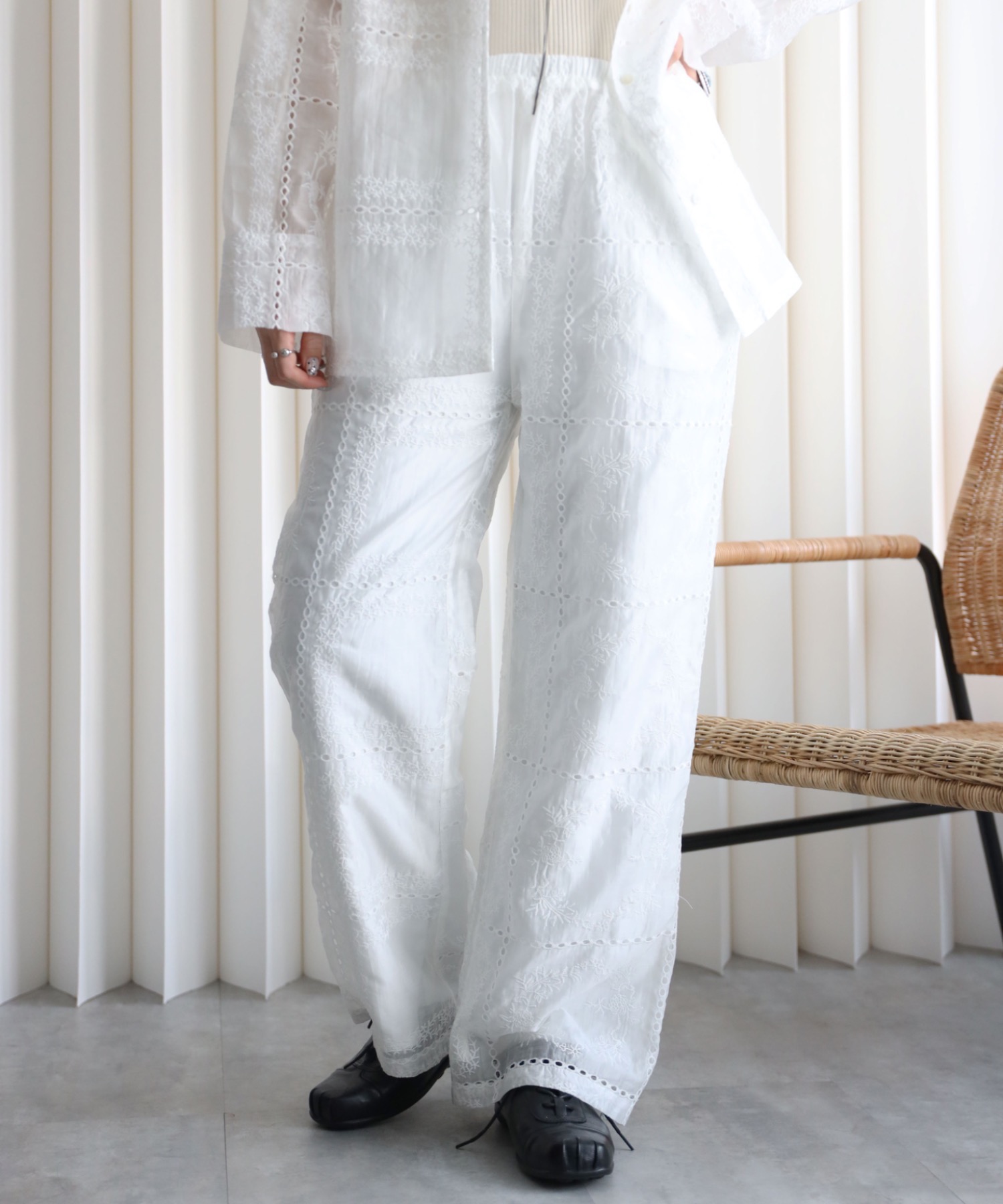 model：164cm. 着用サイズ：FREE