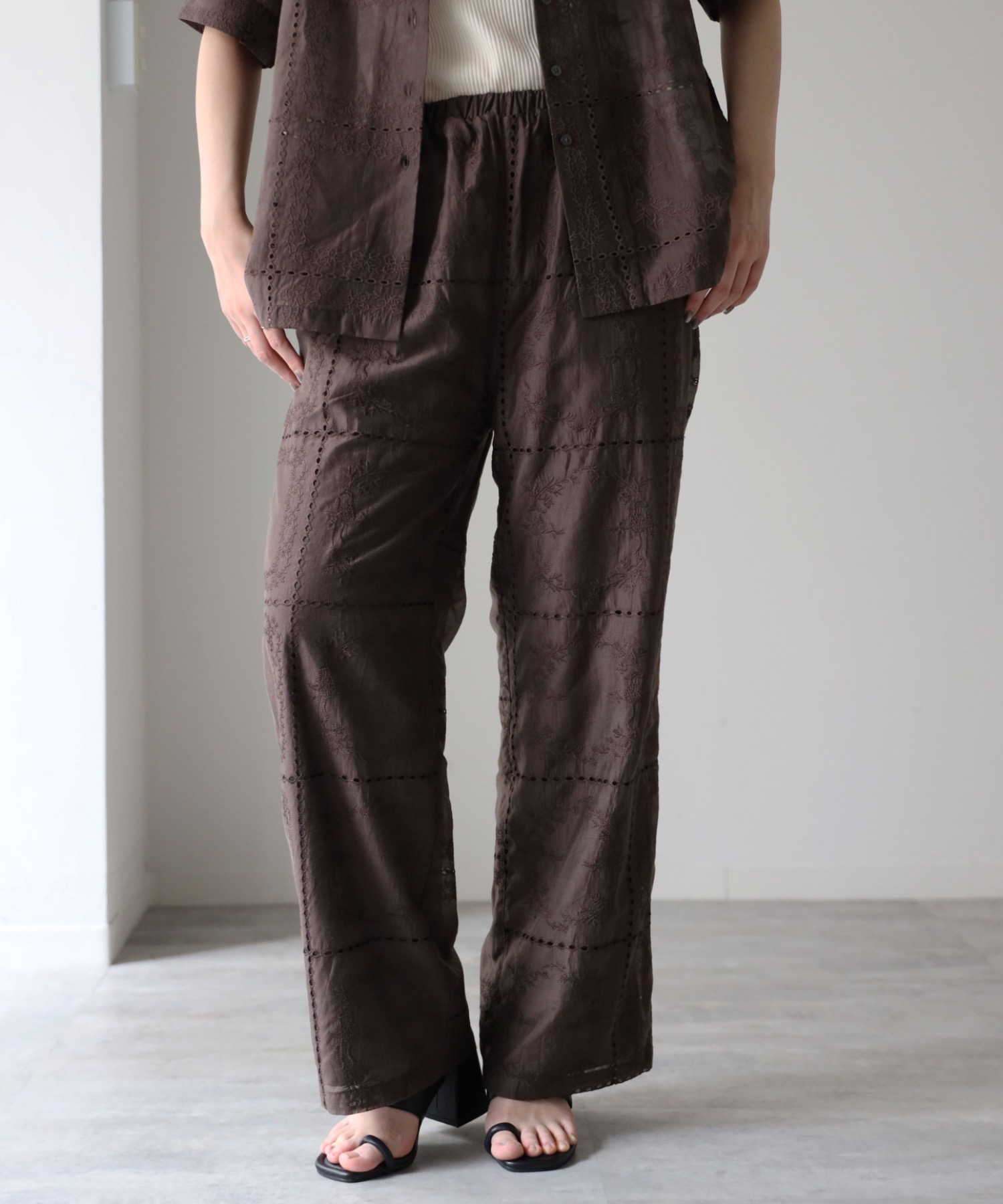 model：164cm. 着用サイズ：FREE