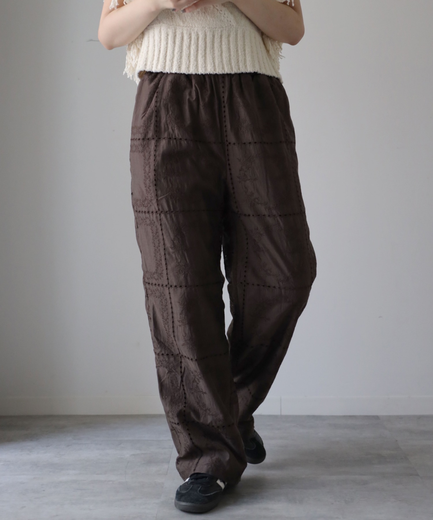 model：164cm. 着用サイズ：FREE