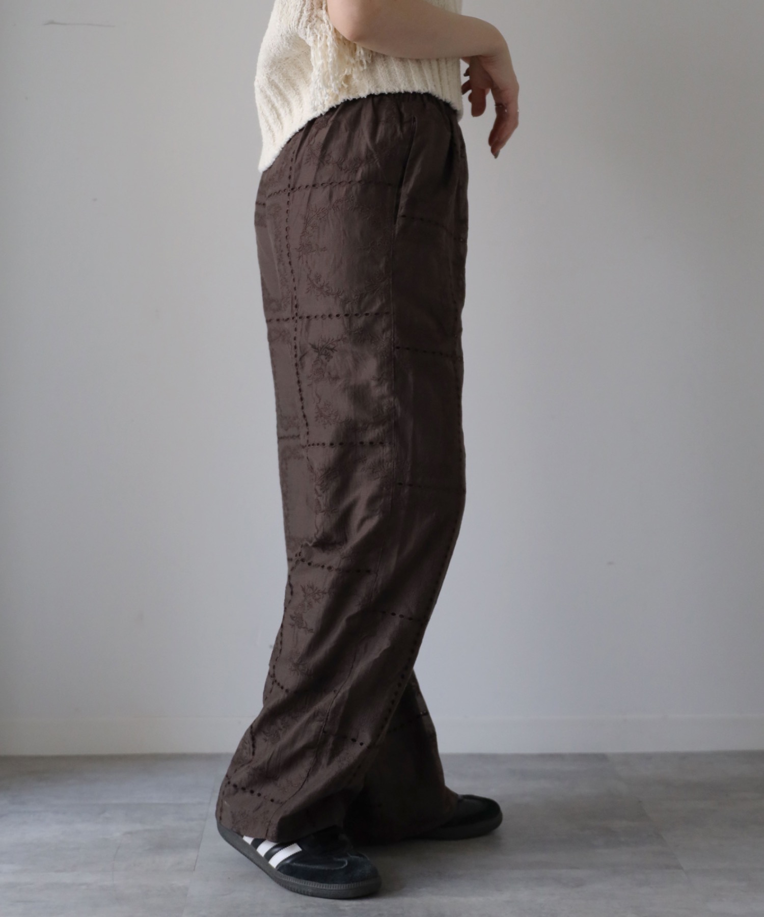 model：164cm. 着用サイズ：FREE
