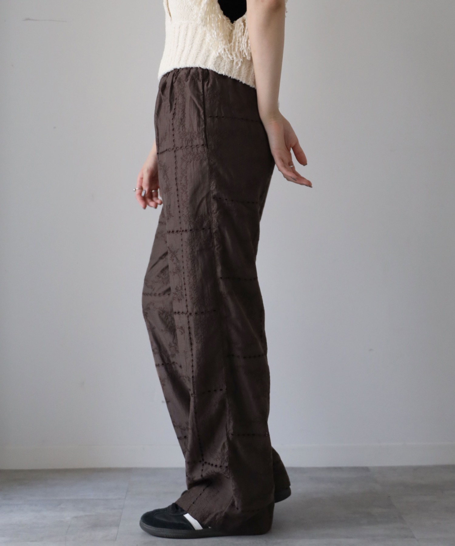 model：164cm. 着用サイズ：FREE