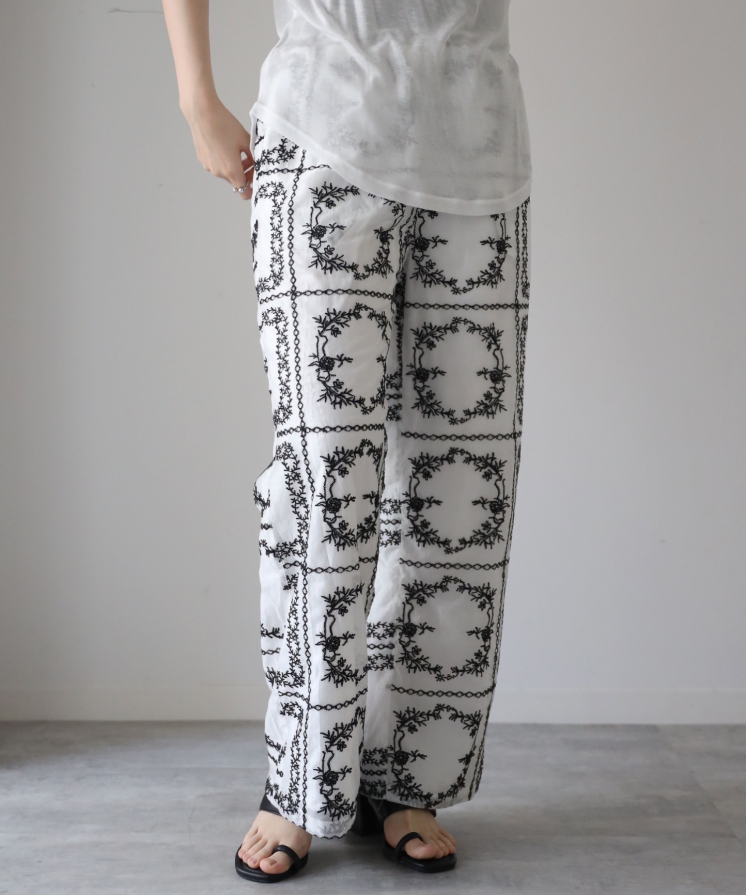 model：164cm. 着用サイズ：FREE