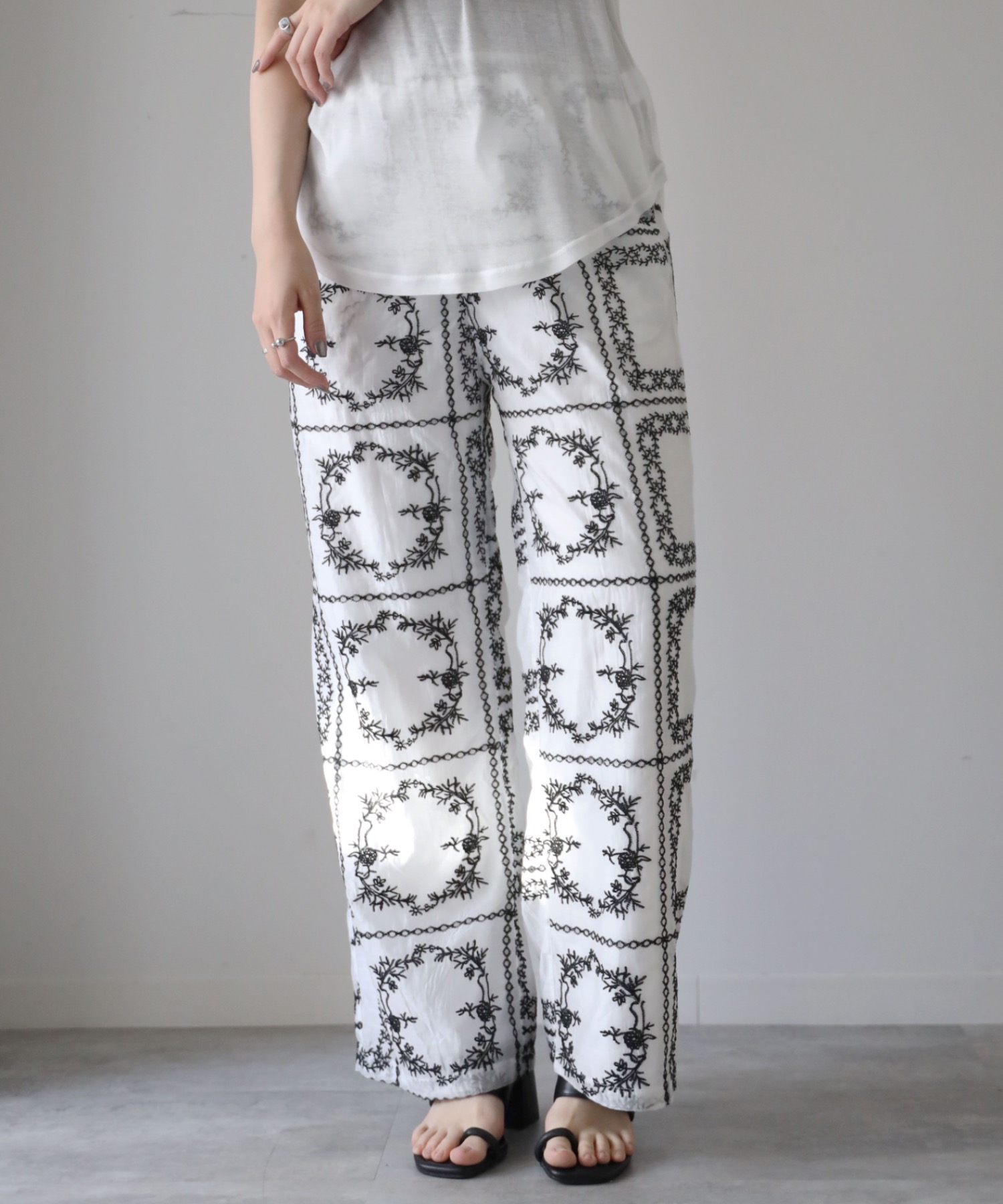 model：164cm. 着用サイズ：FREE