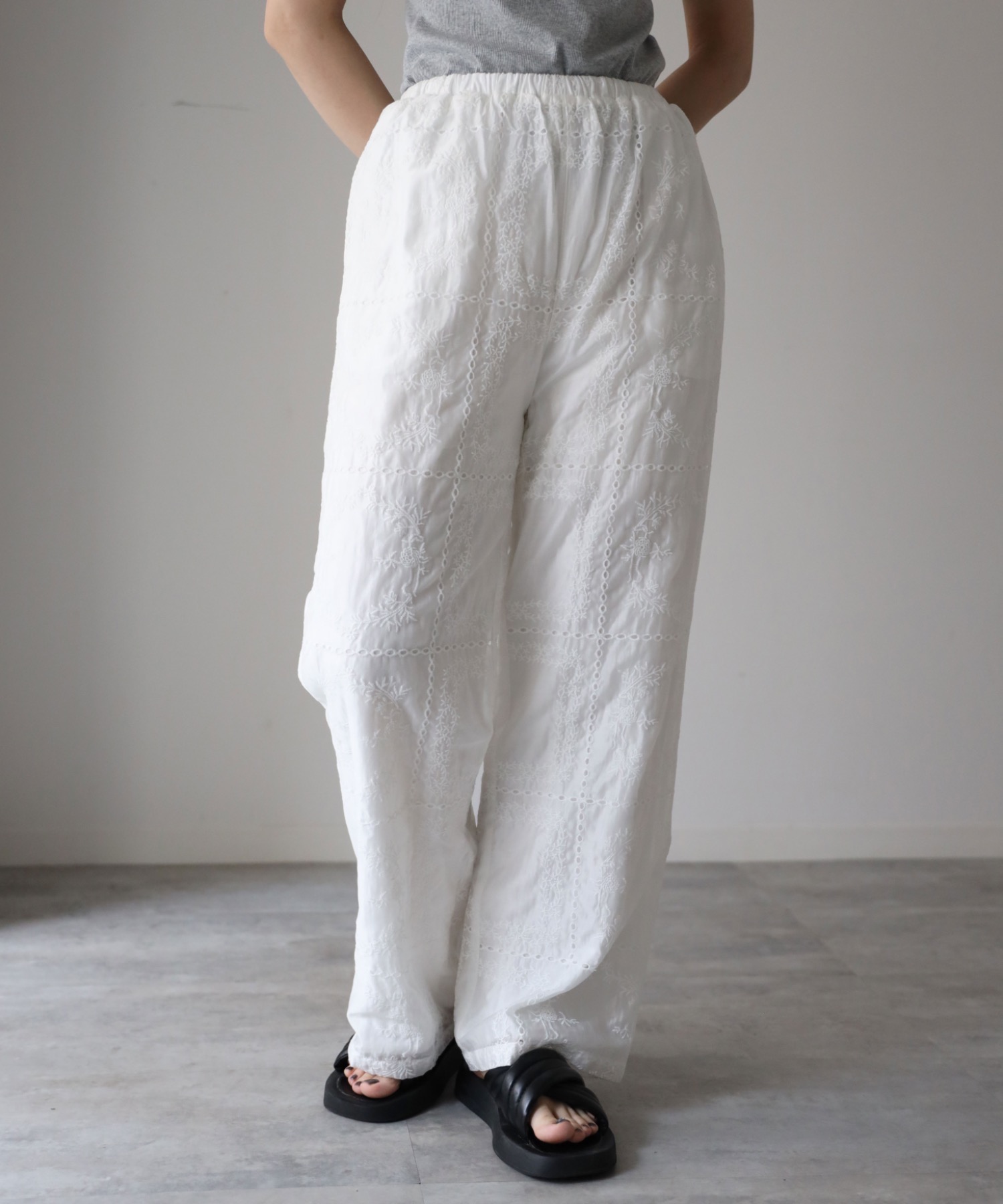 model：164cm. 着用サイズ：FREE
