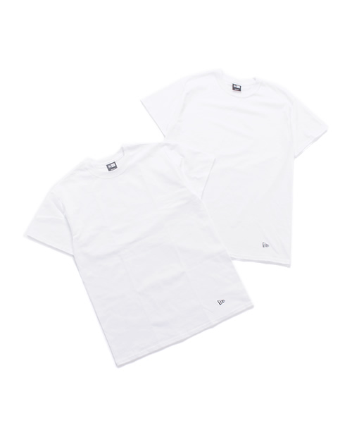 【68%OFF!】 NEW ERANEWERA 2枚組 独創的 Tシャツ 2PACK TEE