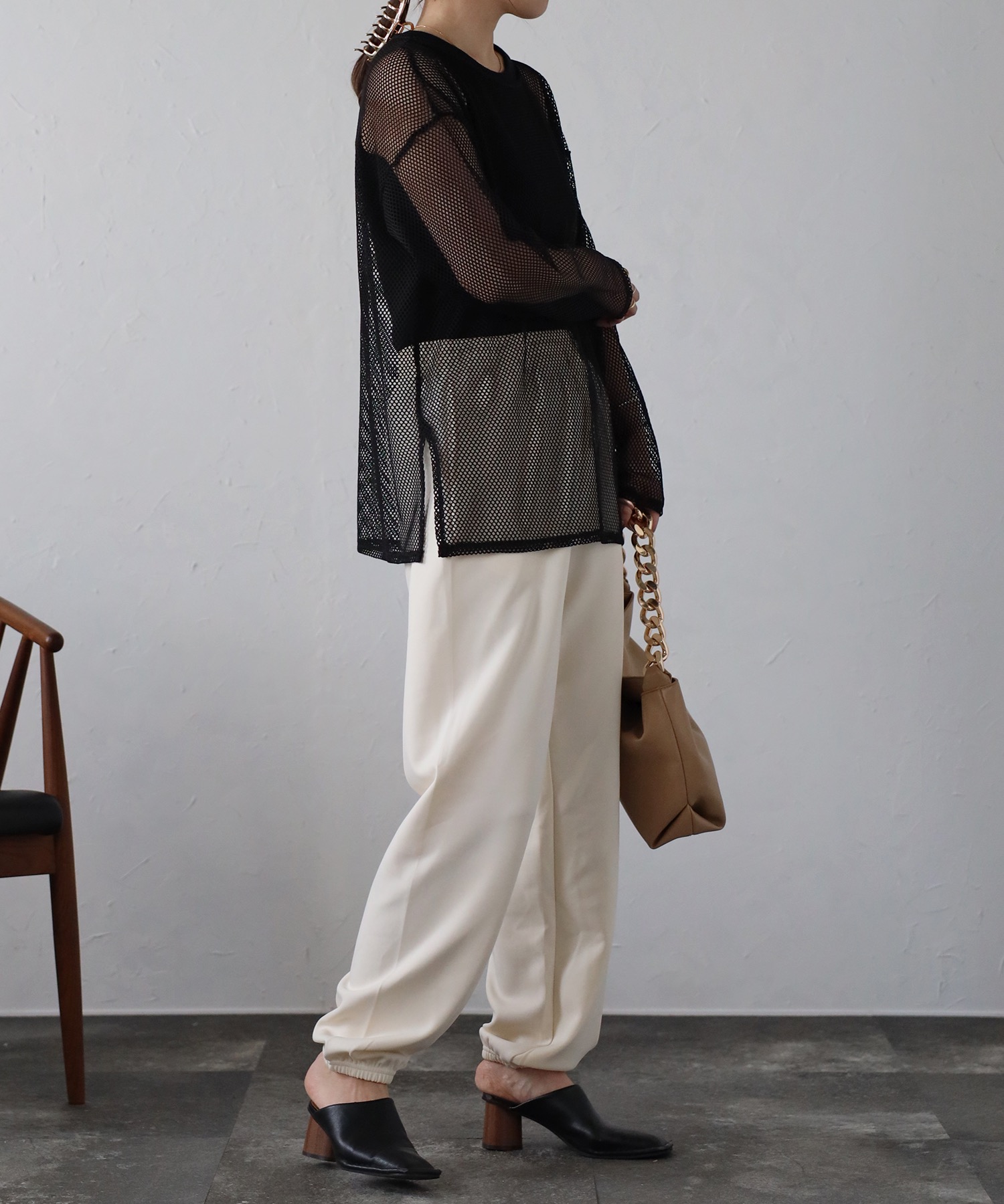 model:162cm  着用サイズ:FREE