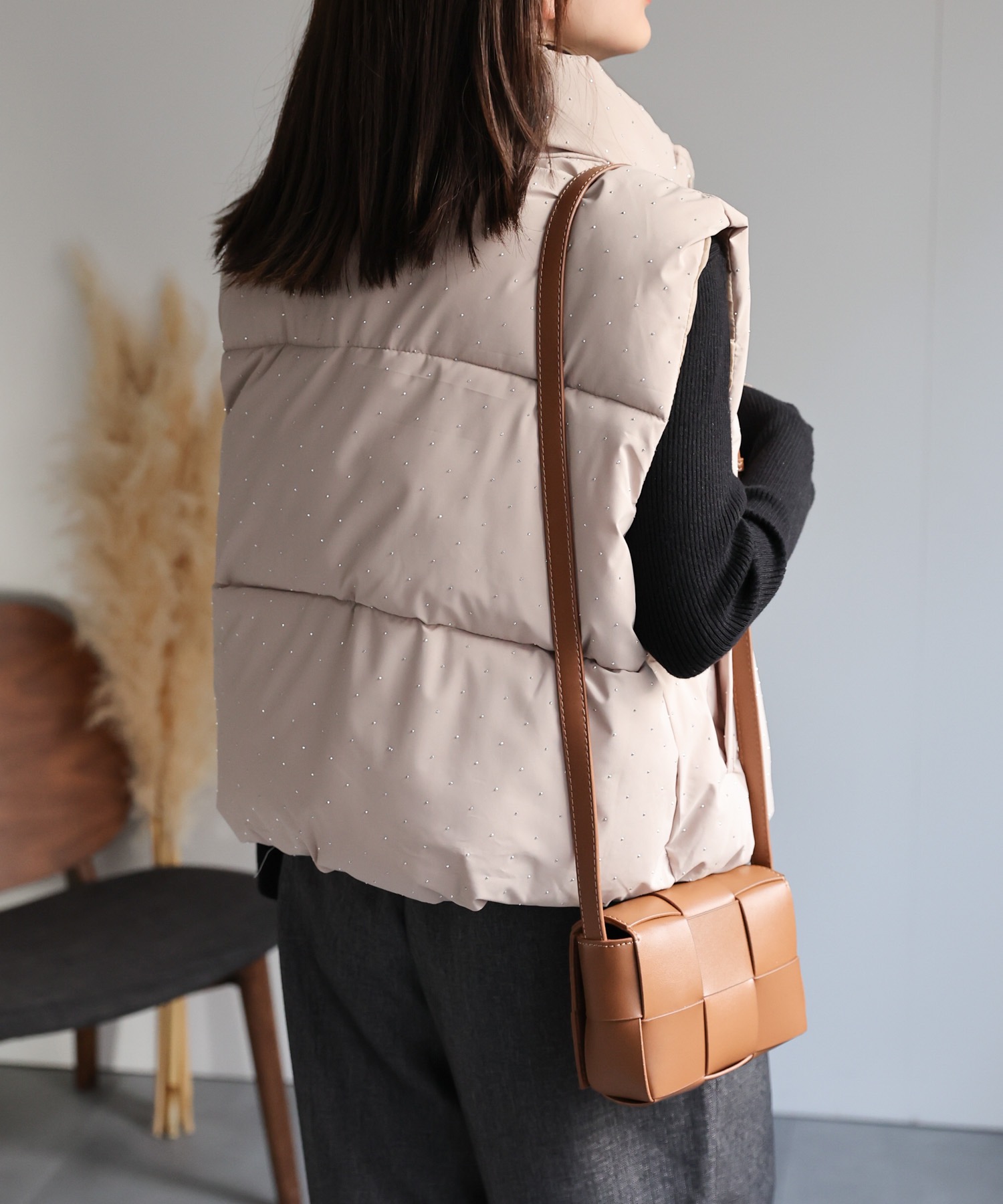 model：162cm 着用サイズ：F
