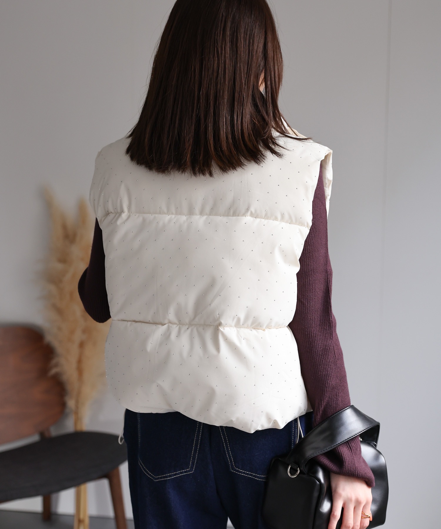 model：162cm 着用サイズ：F