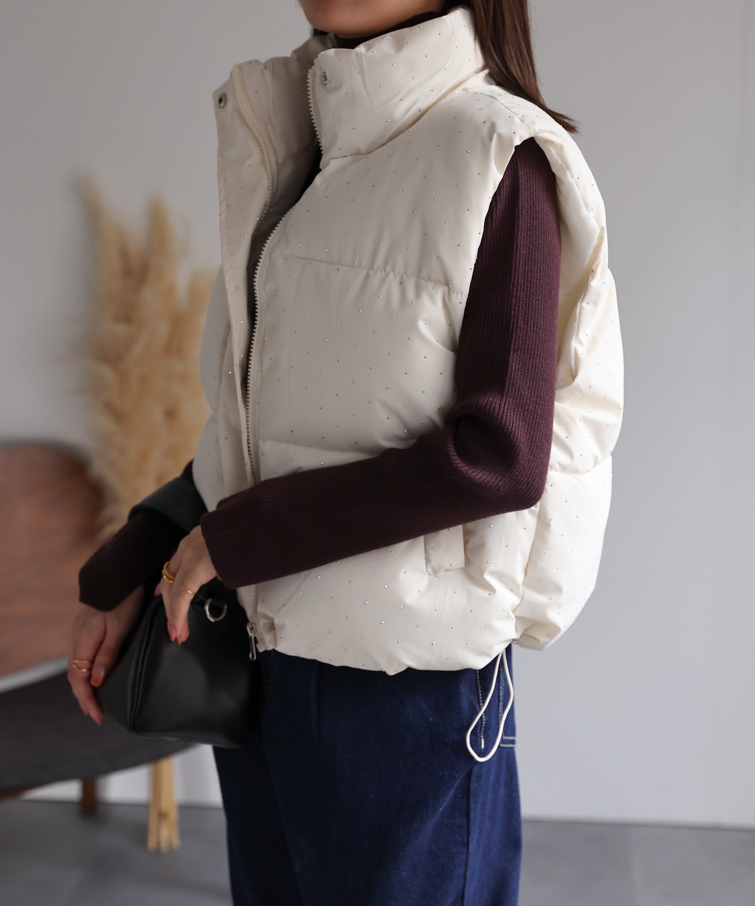 model：162cm 着用サイズ：F