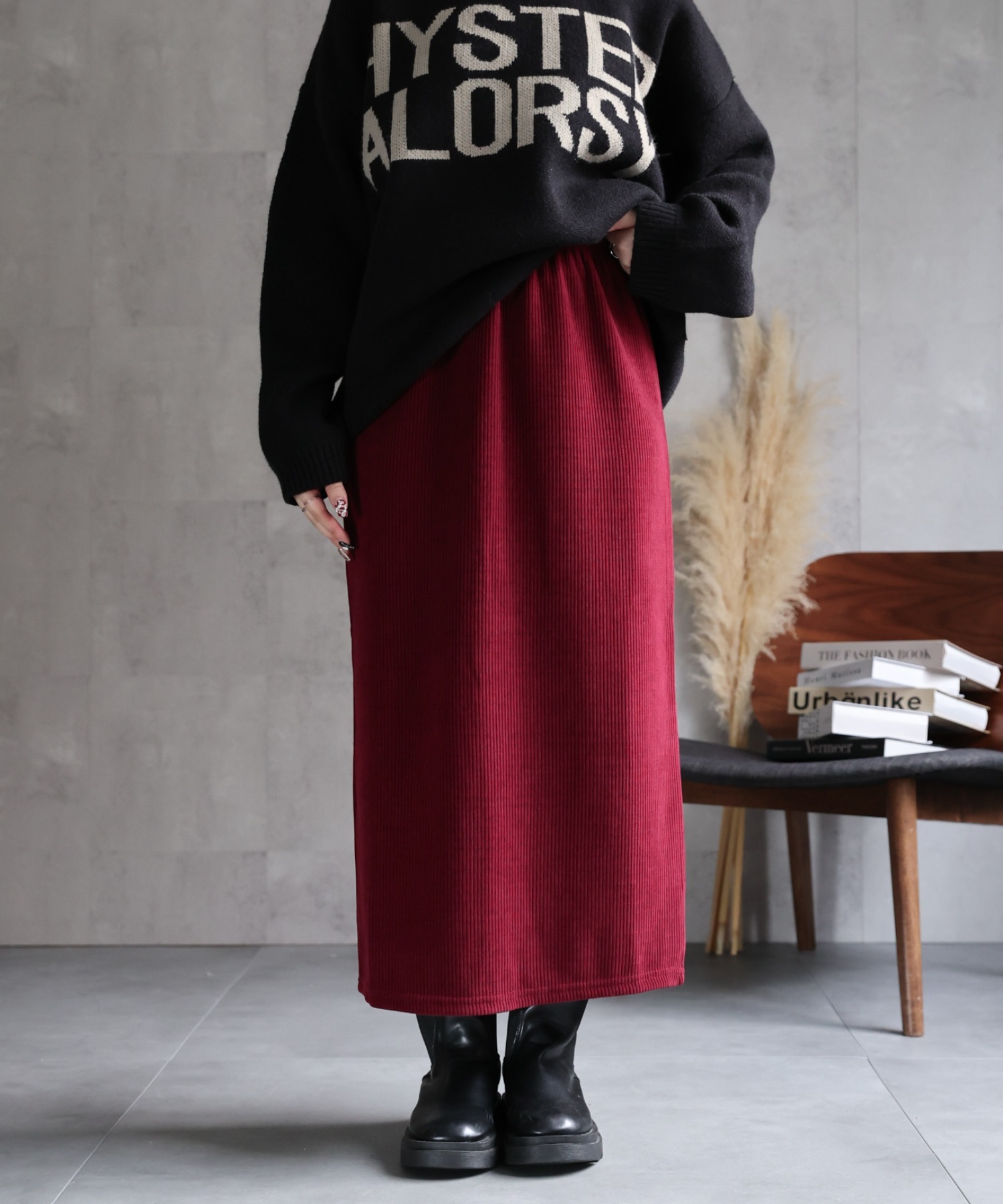 model：158cm 着用サイズ：FREE