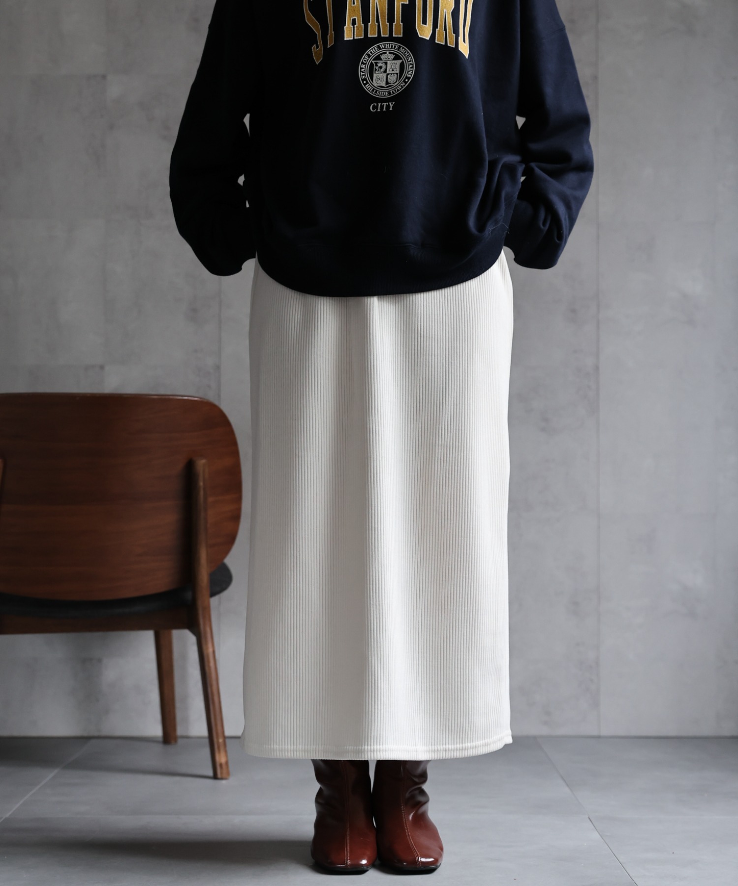 model：158cm 着用サイズ：FREE
