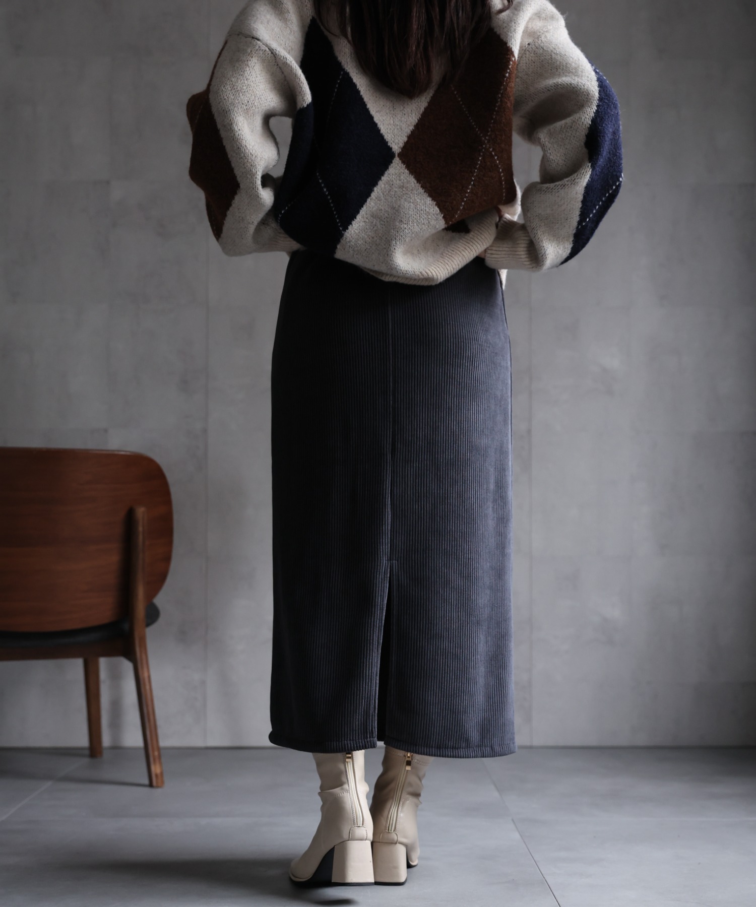 model：158cm 着用サイズ：FREE