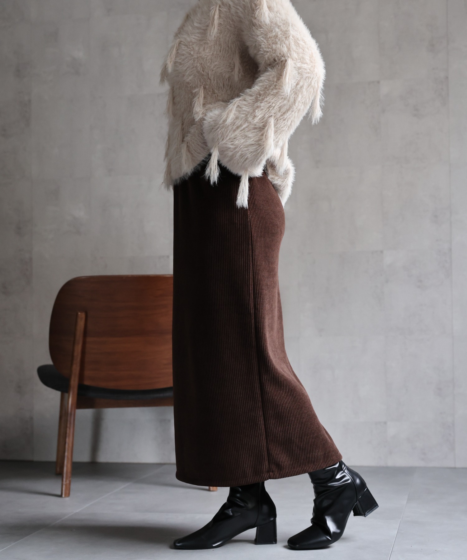 model：158cm 着用サイズ：FREE