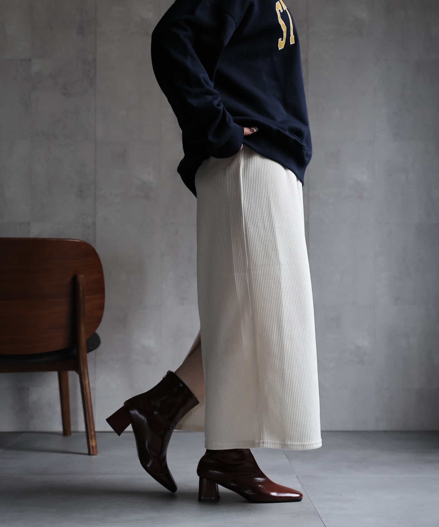 model：158cm 着用サイズ：FREE