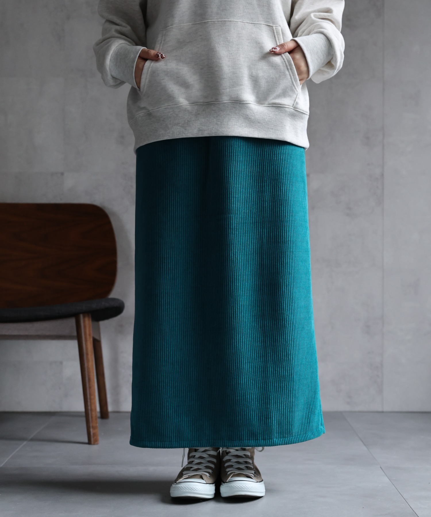 model：158cm 着用サイズ：FREE