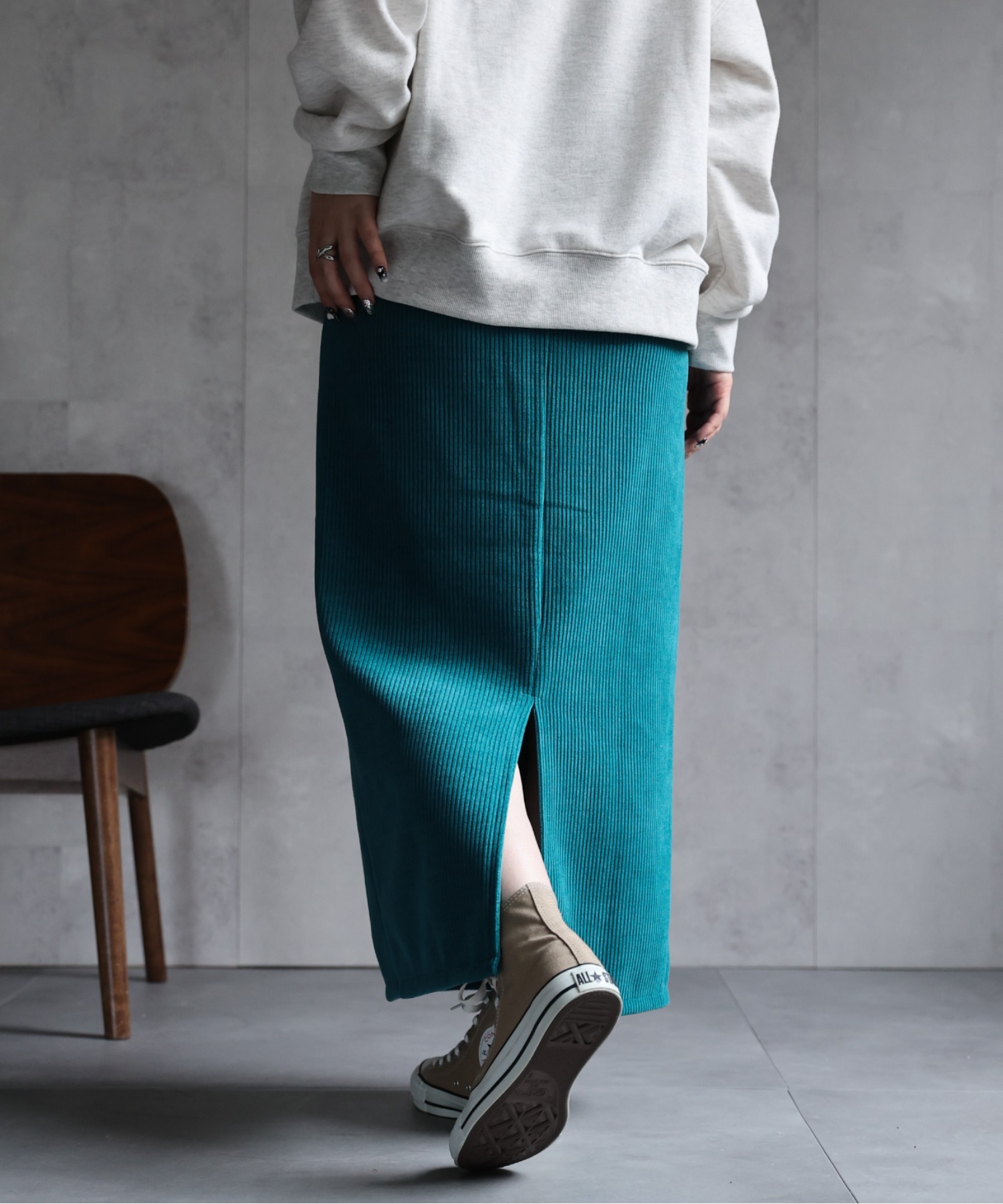 model：158cm 着用サイズ：FREE