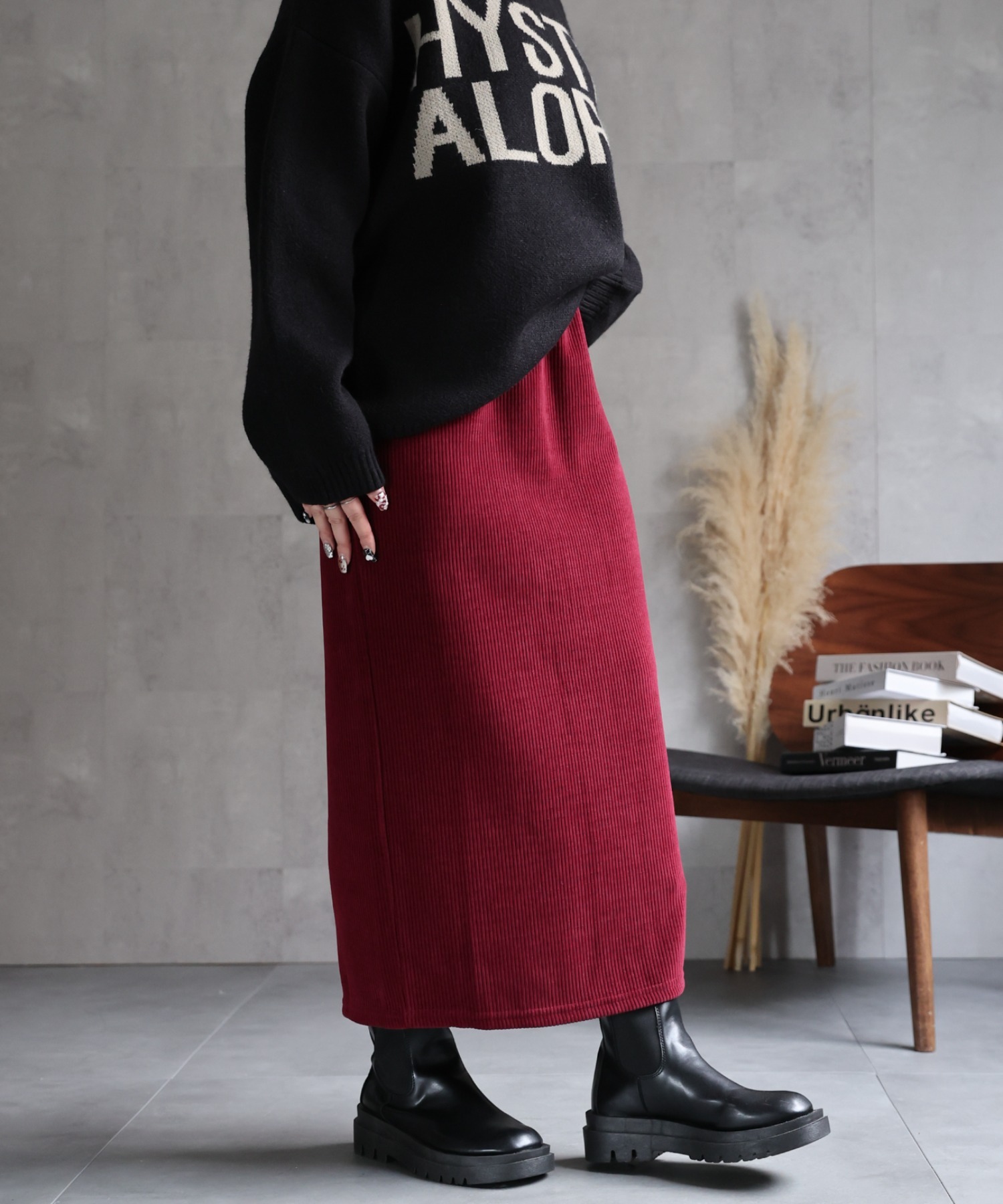 model：158cm 着用サイズ：FREE