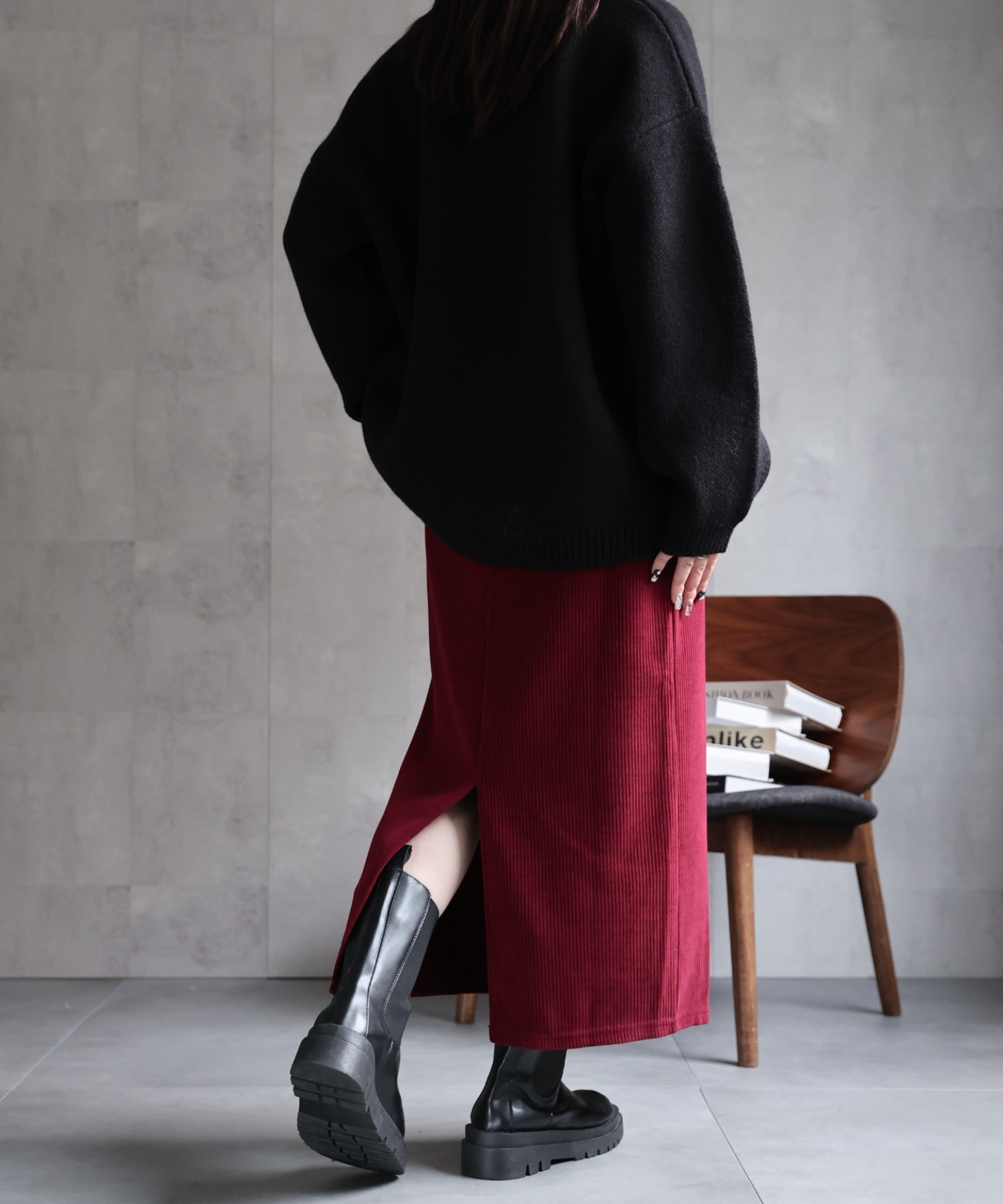 model：158cm 着用サイズ：FREE