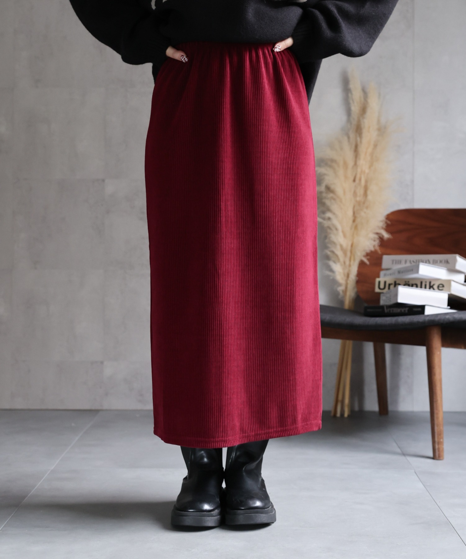 model：158cm 着用サイズ：FREE
