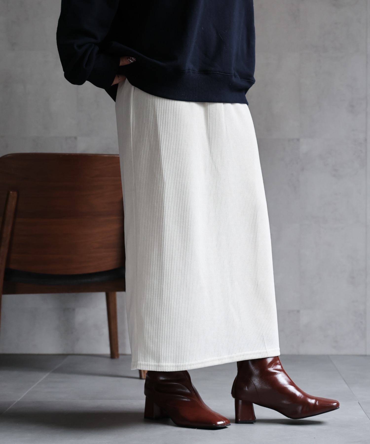 model：158cm 着用サイズ：FREE