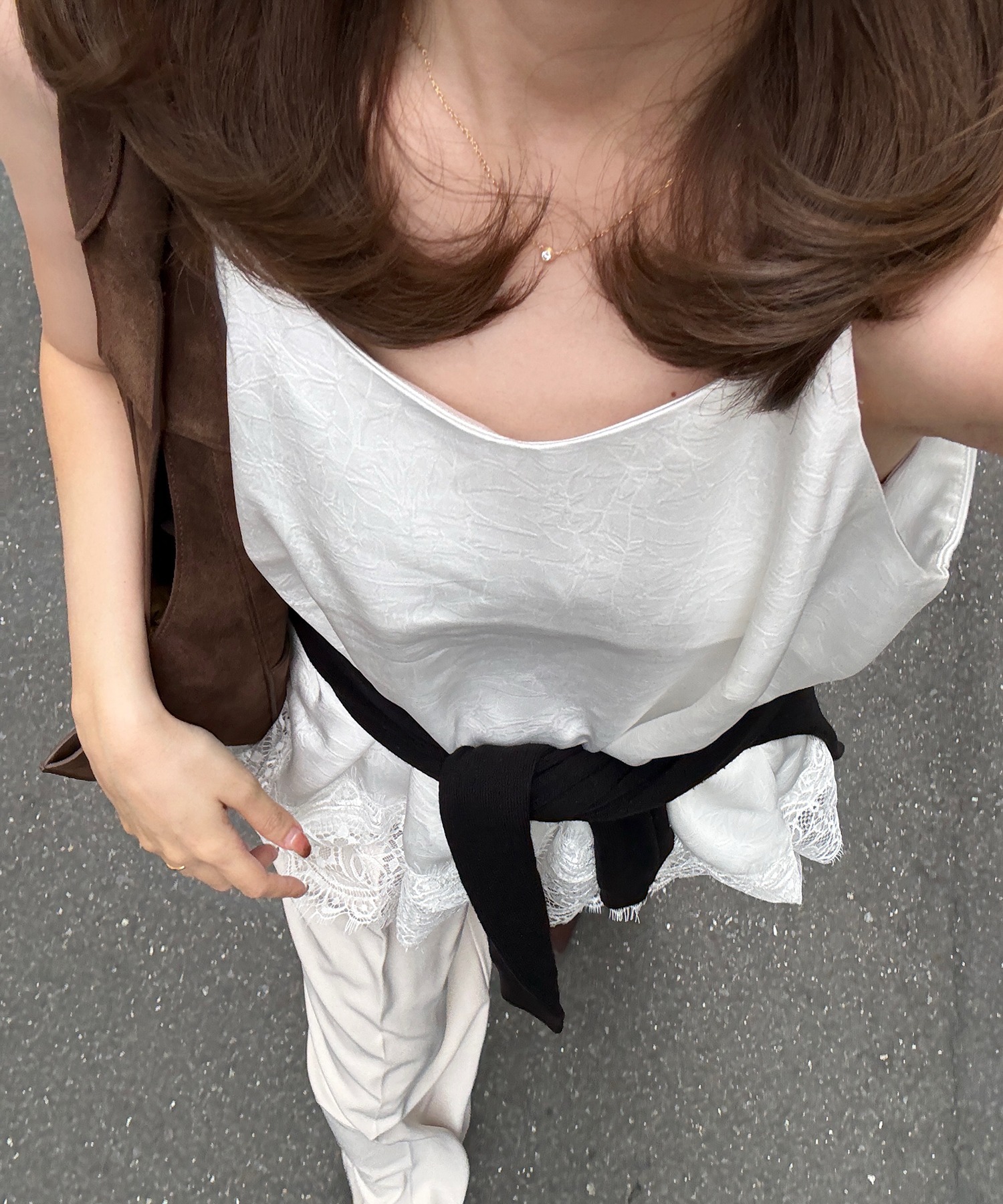 model：H152 着用サイズ：FREE