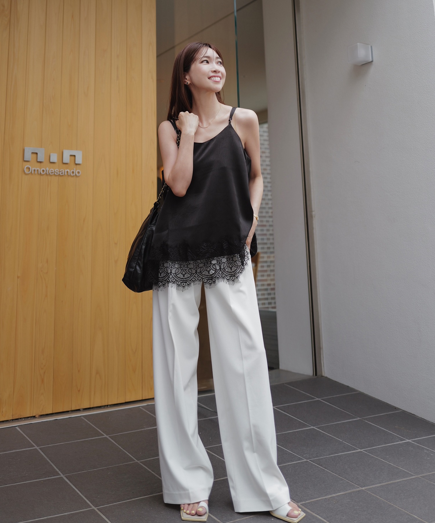 model：H156 着用サイズ：FREE