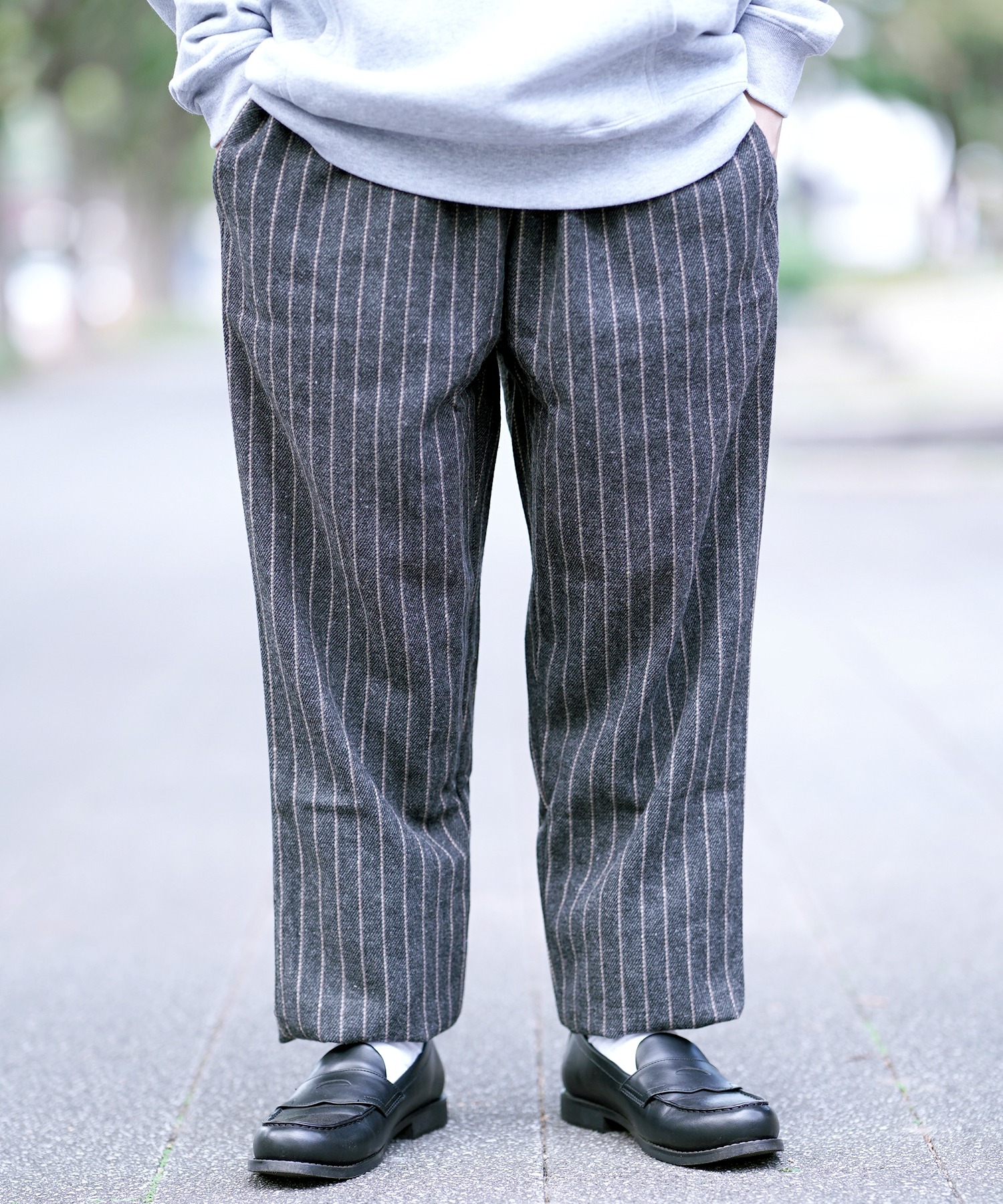 COOKMANCookman クックマン シェフパンツ イージーパンツ ウール ...