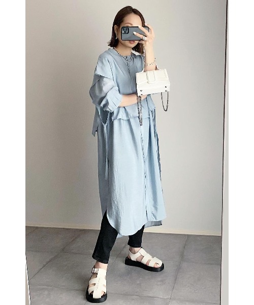 model：H157 着用サイズ：FREE