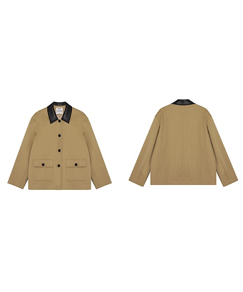 Fano Studios】Blocking lapel single jacket FC22W008-ファッション