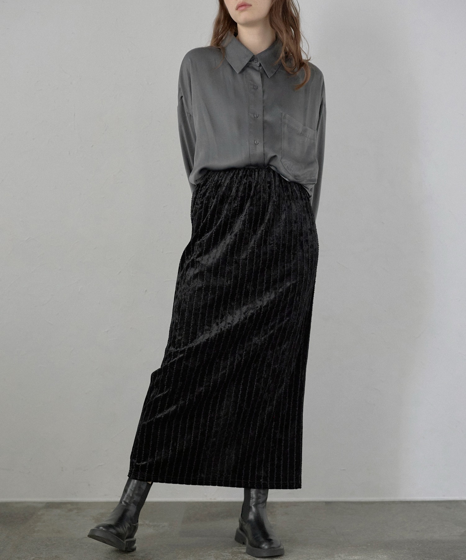 model：H164 着用サイズ：FREE
