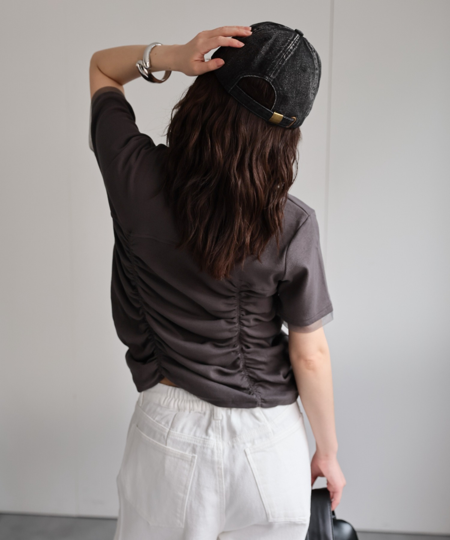 model：156cm 着用サイズ：FREE