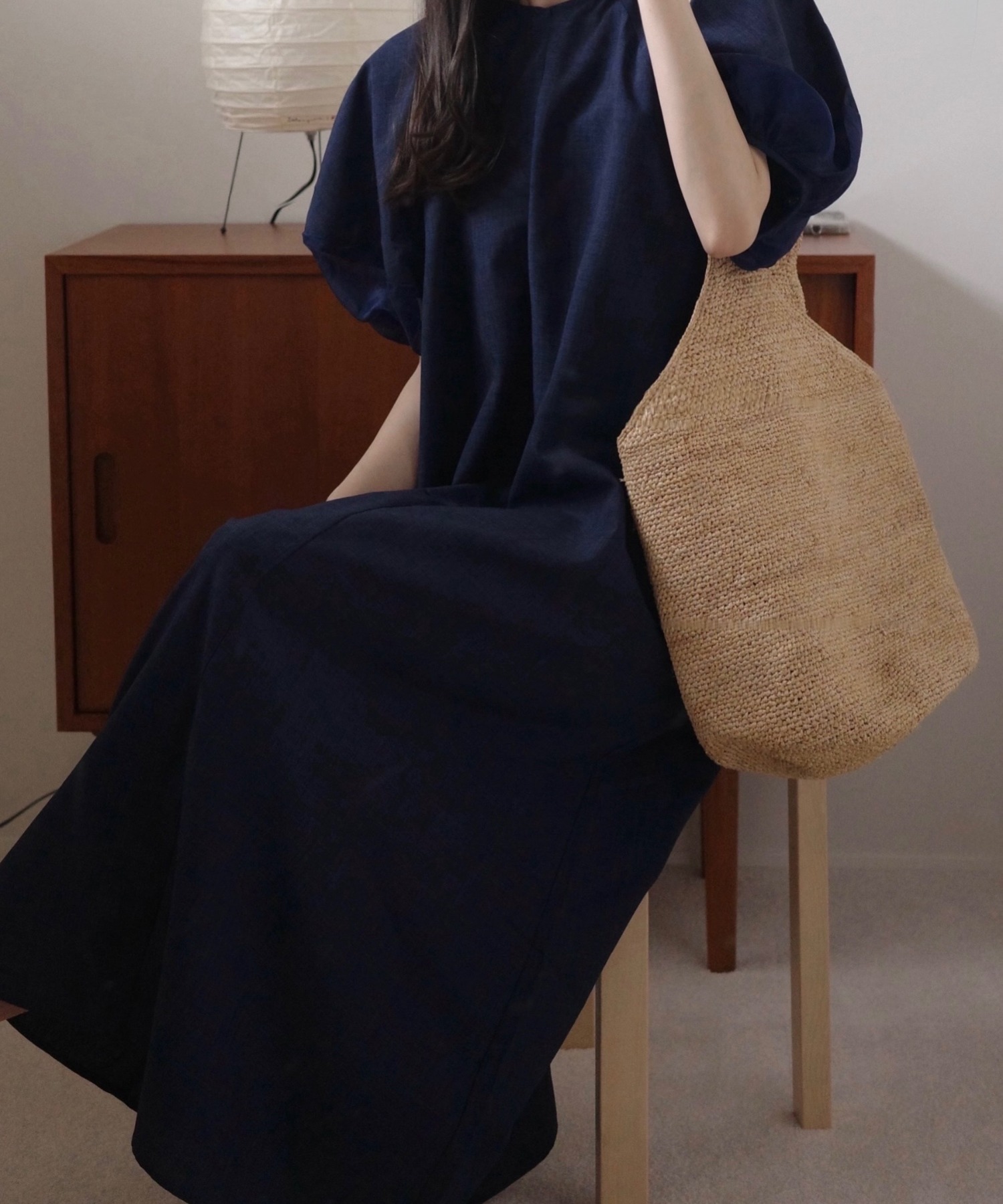 model：H155 着用サイズ：FREE